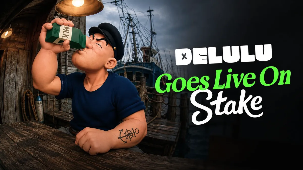 Isang visual na representasyon ng isang train heist themed slot game na may mga barya at dinamita.